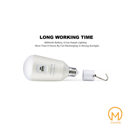 Ampoule rechargeable USB 